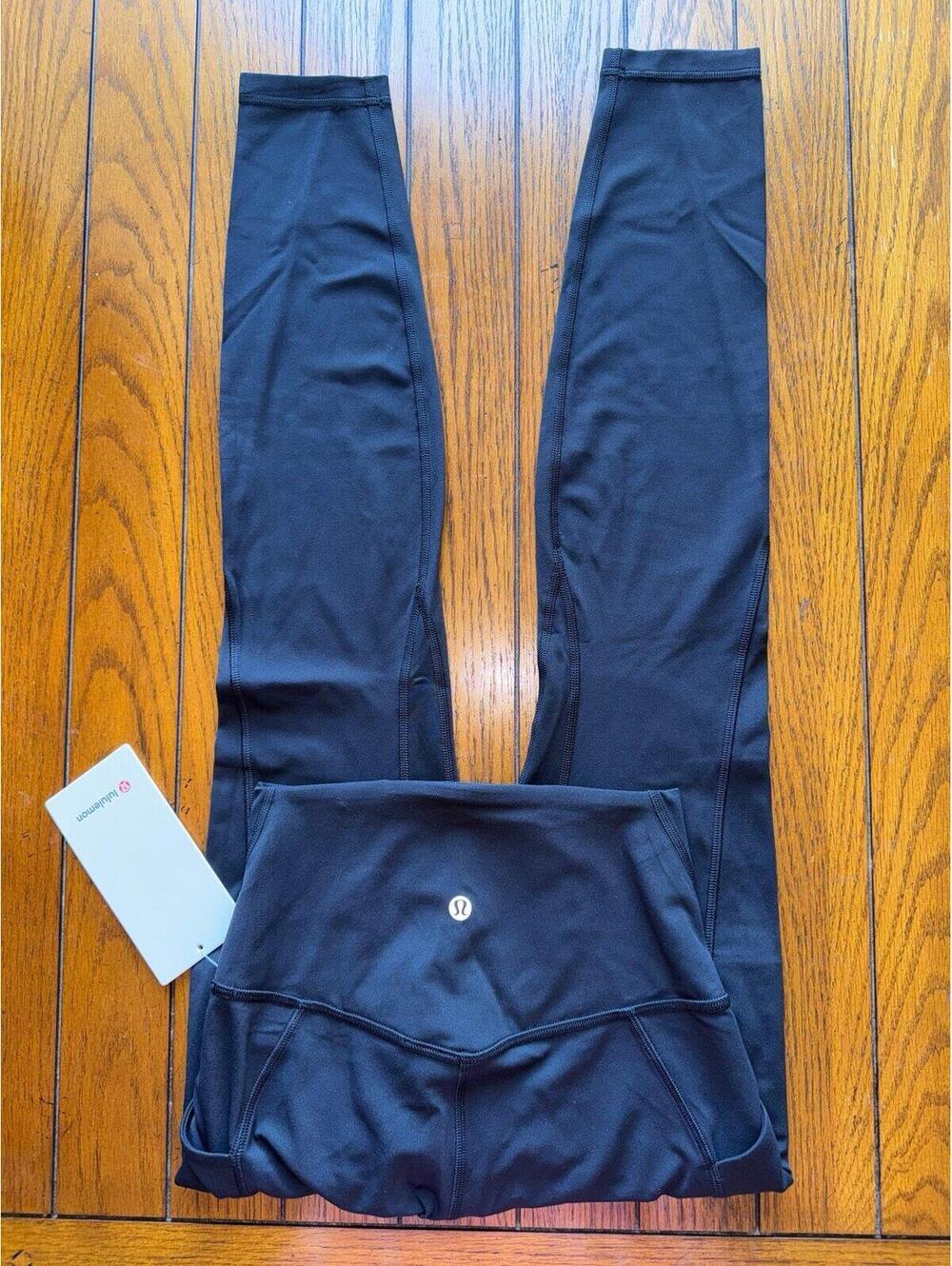 Lululemon Align With Pockets High Rise 28” Black Size 4 NWT
